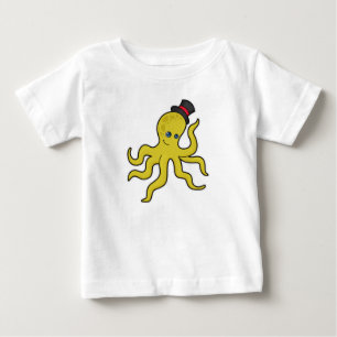 T-shirt Pour Bébé Pieuvre avec Casquette
