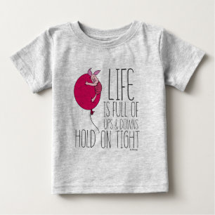 T-shirt Pour Bébé Piglet La vie est pleine d'Ups & Downs