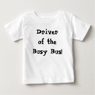 T-shirt Pour Bébé Pilote Migné Du Bus Occupé