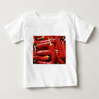 T-shirt Pour Bébé Piments piment chauds rouges
