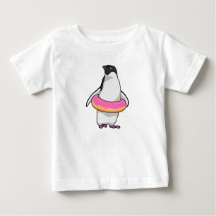 T-shirt Pour Bébé Pingouin avec Donut