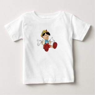 T-shirt Pour Bébé Pinocchio hausser ses épaules Disney
