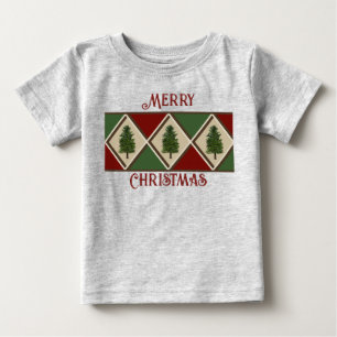 T-shirt Pour Bébé Pins et Harlequin T-shirt bébé