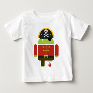T-shirt Pour Bébé Pirate androïde - Andy