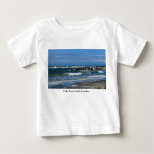 T-shirt Pour Bébé Plage de Folly Atlantique
