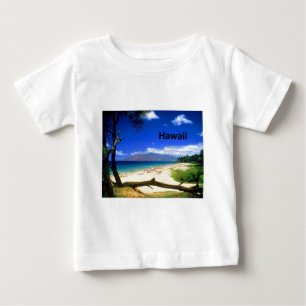 T-shirt Pour Bébé Plage de Maui Hawaï Kihei (St.K.)