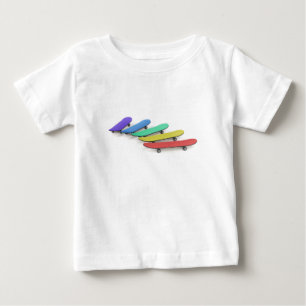 T-shirt Pour Bébé Planches à roulettes