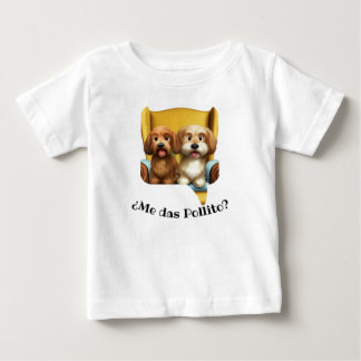 T-shirt Pour Bébé Playera Infantil “Amiguitos Peludos”