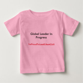 T-shirt Pour Bébé Plomb en rose !