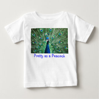 T-shirt Pour Bébé Plutôt comme un paon