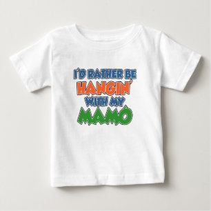 T-shirt Pour Bébé Plutôt Être Accroché À Mamo