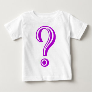 T-shirt Pour Bébé Point d'interrogation Chisel