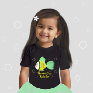 T-shirt Pour Bébé Poisson qui nage