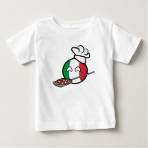 Polandball - Italyball faisant la pizza