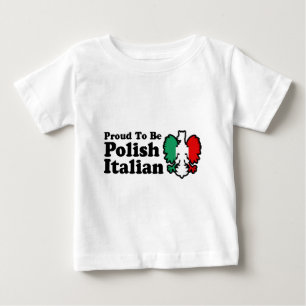 T-shirt Pour Bébé polonais italien