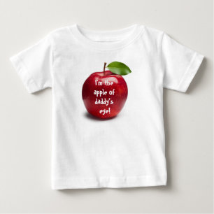 T-SHIRT POUR BÉBÉ POMME DU T YEUX DE DADDY
