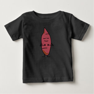 T-shirt Pour Bébé Pommes de terre d'ignames d'igname de patate douce