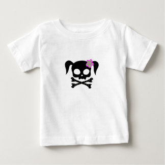 T-shirt Pour Bébé Pony Tail Skull***
