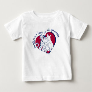T-shirt Pour Bébé Pooh et Pals Un câlin est tout ce dont vous avez