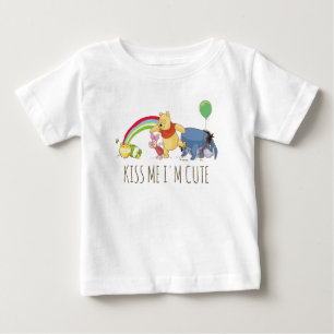 T-shirt Pour Bébé Pooh et Pals Under the Rainbow