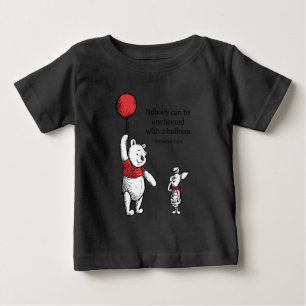 T-shirt Pour Bébé Pooh Personne ne peut être déjoué avec un bal