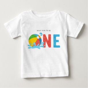 T-shirt Pour Bébé Pool Party 1er anniversaire tenue