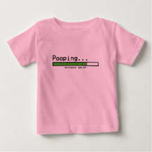 Pooping… Attendez svp