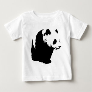 T-shirt Pour Bébé Pop Art Panda