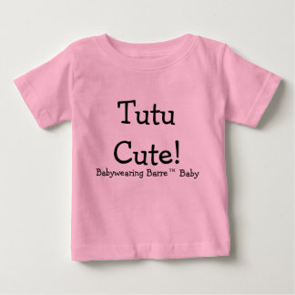 T-shirt Pour Bébé Porte-bébé Barre Tutu Cute