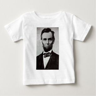 T-shirt Pour Bébé Portrait d'Abe Lincoln 2