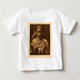 T-shirt Pour Bébé Portrait Vintage amérindien