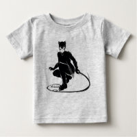 Pose à pinceau en encre Catwoman