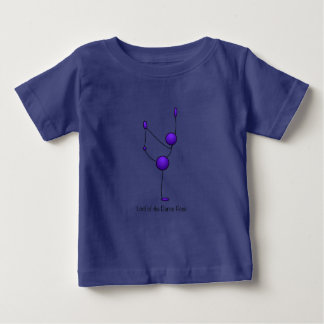 T-shirt Pour Bébé Pose de Yoga - Lord of the Dance Pose