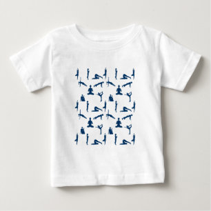 T-shirt Pour Bébé Poses de yoga