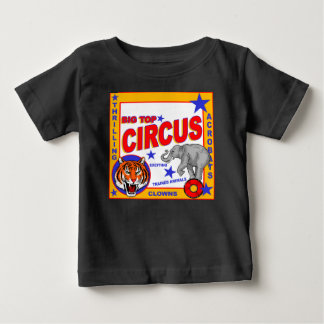 T-shirt Pour Bébé Poster de cirque vintage