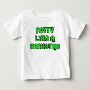 T-shirt Pour Bébé Potty Comme Une Rockstar