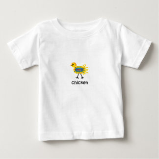 T-shirt Pour Bébé Poulet