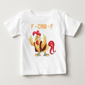 T-shirt Pour Bébé Poulet Drôle F-Caw-F