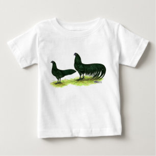 T-shirt Pour Bébé Poulets noirs de Sumatra