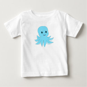 T-shirt Pour Bébé poulpe