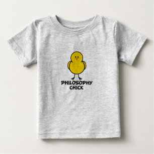 T-shirt Pour Bébé Poussin de philosophie