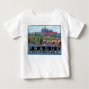 T-shirt Pour Bébé Prague
