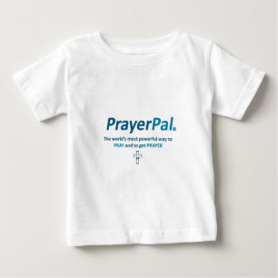 T-shirt Pour Bébé PrayerPal : Parodie de PayPal