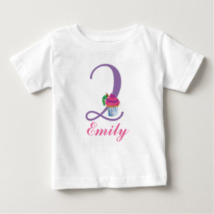 T-shirt Pour Bébé Premier Anniversaire De La Caterpillar Très Affamé