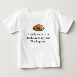 T-shirt Pour Bébé Premier Thanksgiving du bébé...