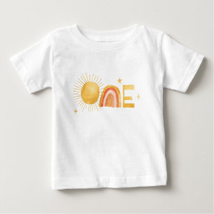 T-shirt Pour Bébé Premier Voyage Autour Du Soleil Anniversaire 1 a