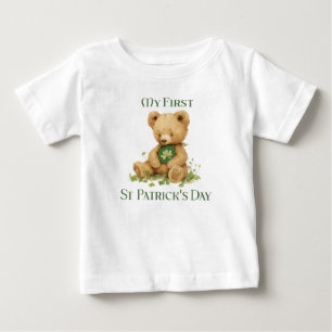 T-shirt Pour Bébé Première Saint Patrick
