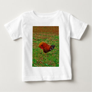 T-shirt Pour Bébé Préparation du coq