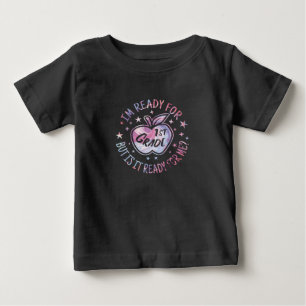T-shirt Pour Bébé Prêt pour la pomme à persil de 1ère année