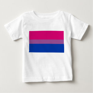 T-shirt Pour Bébé Pride bisexuelle (Bi Drapeau)